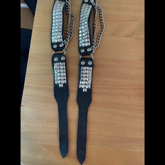 ♾SOLD Spell Designs Sample Gypsy Rocker Boot Chains♾ - Picture 2 of 4